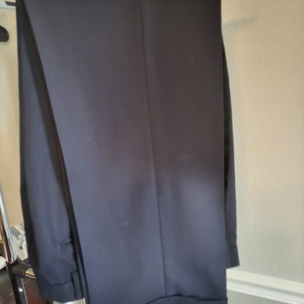 Nautica Mens Suit Jacket 42R Pants 33W 32L 100% Wool